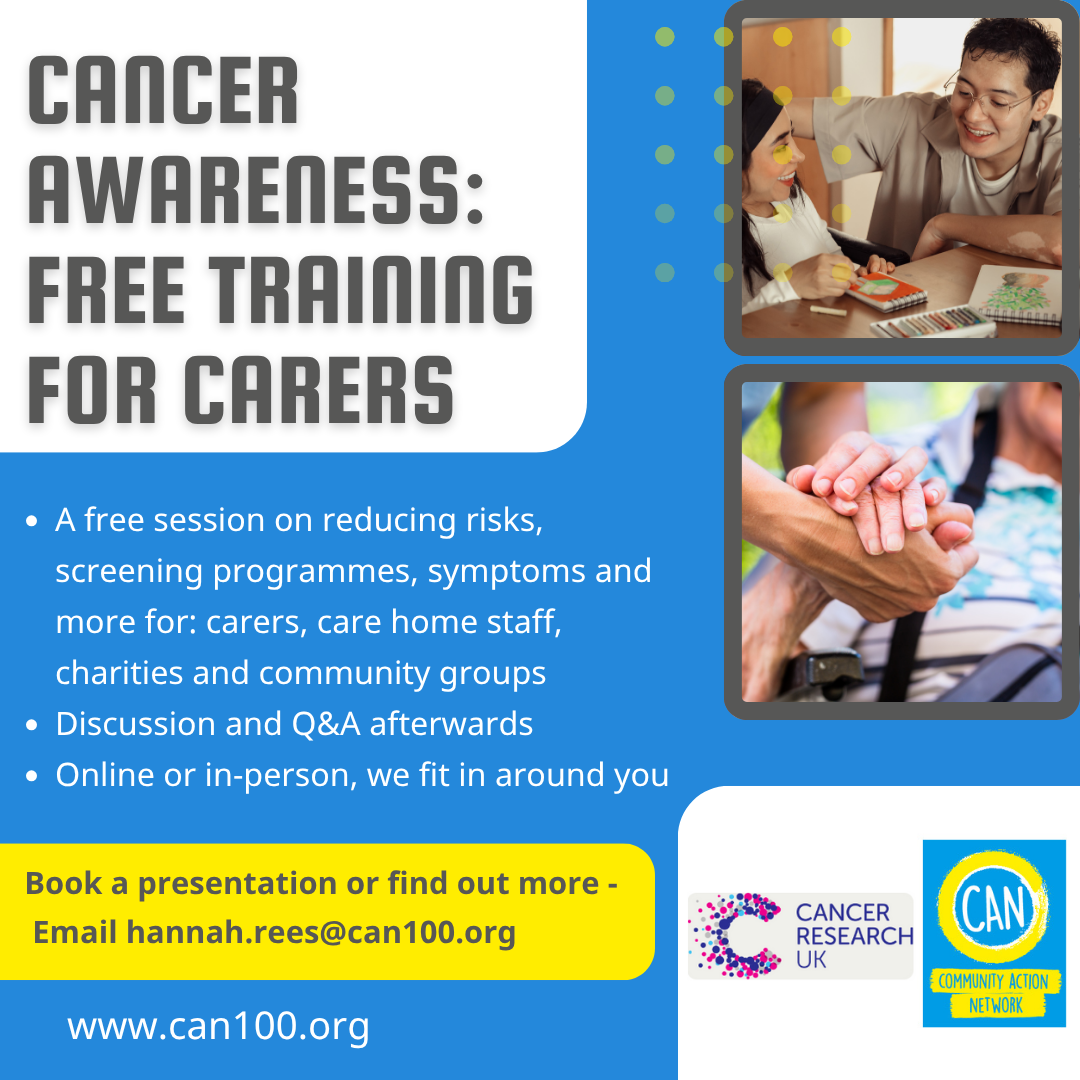 Free training for Carers